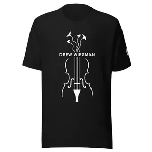 Drew Wiegman Cello Design 2 Unisex T-Shirt | Front Design Only