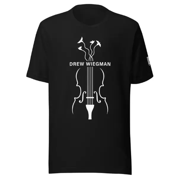 Drew Wiegman Cello Design 2 Unisex T-Shirt | Front Design Only