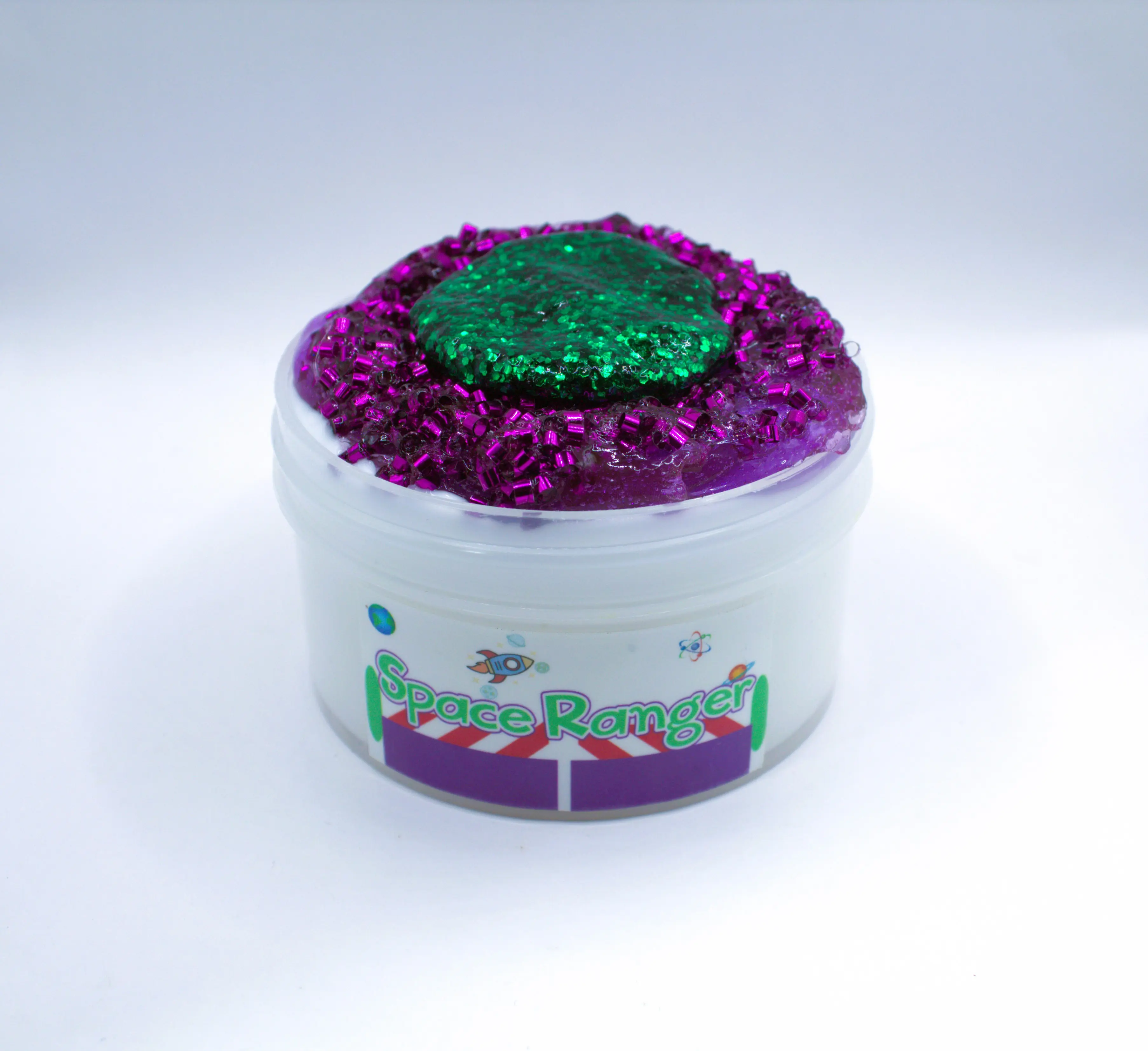 Space Rangers Slime ~ Apple Scented ~ Sensory Play for all ages ~ Good Vibes slime