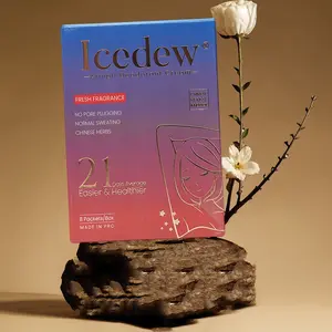Icedew Shower Fresh Deodorant for 21 Days with Fresh Fragrance, No Pore Filming, and Infused with Chinese Herbs - Men's Deodorant