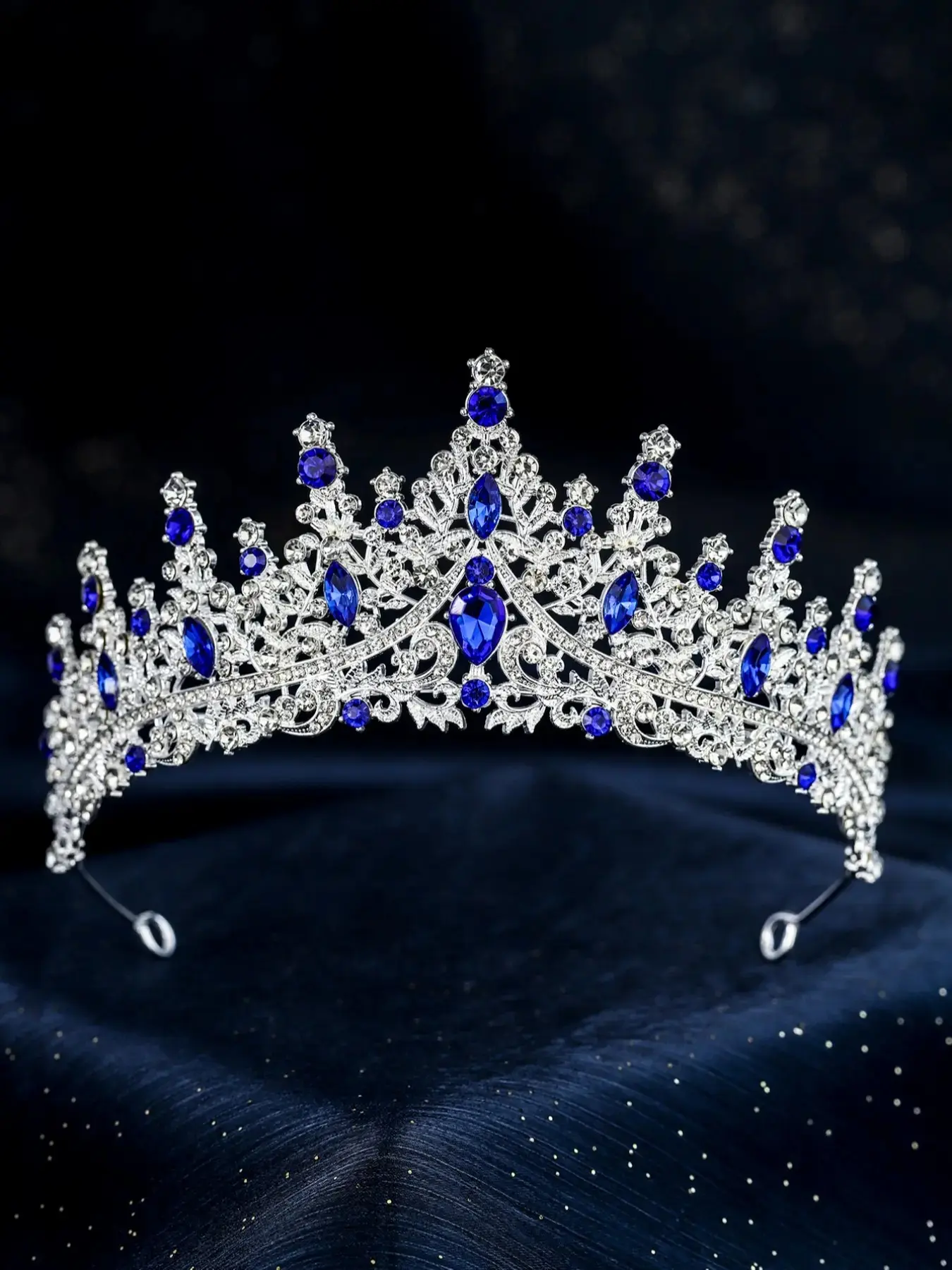 Elegant Alloy Headpiece for Women, Bridal Crown with Sparkling Rhinestones, Elegant Crown Design, Perfect Wedding Party Accessory, Fashionable Hair Jewelry, Tiaras, Hair Crowns, Bridal Hair Accessories