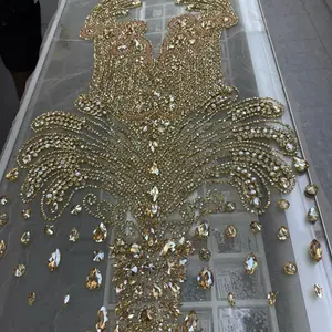 Beaded full body applique