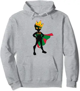 Little Mister Juneteenth Future Black King Son Melanin Boys Pullover Hoodie - Codyweav Shop 30B09Z7NK2WK