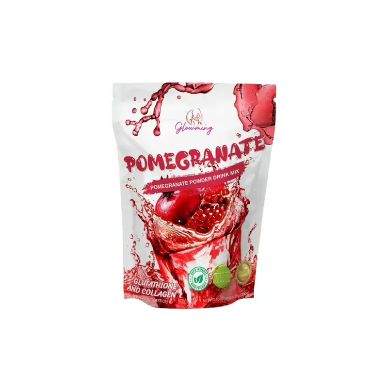 glutathione drink mix Cris Cosmetics Pomegranate Powder Juice Mix, 10 Sachets - Glutathione &  Collagen