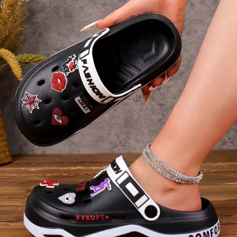 Women's & Men's Soft-Soled Mules, Lightweight Cushioned EVA Clogs, Indoor/outdoor Casual Slippers, Hand Washable, Plus Size Available, Summer Slippers