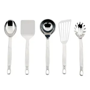 Hestan Provisions Stainless Steel Essential Chef's Tool Set, 5-Piece