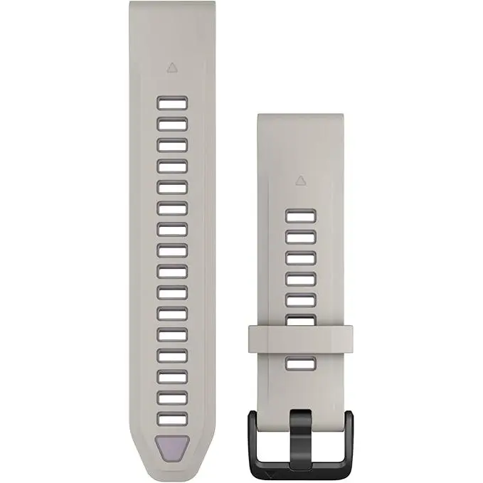 Garmin QuickFit 20 Silicone Watch Band, Fog Gray/Lavender, Wearable Accessory (010-13391-03), Accessories, Amoled, None