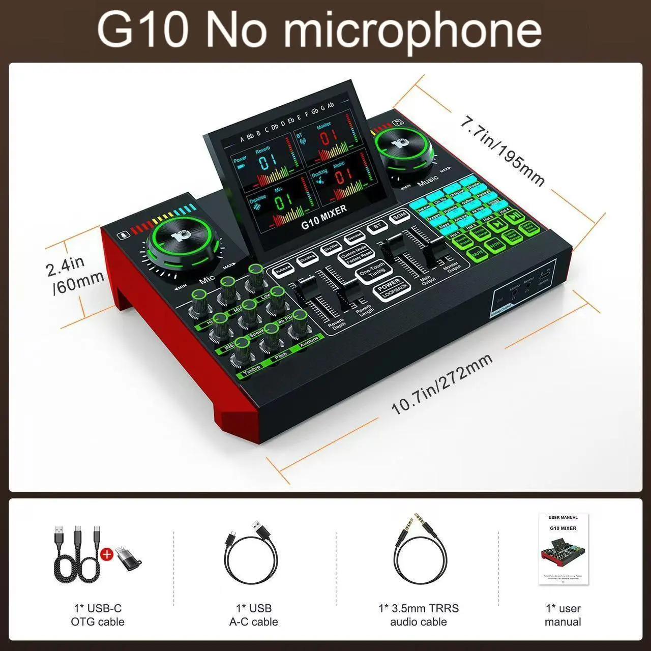Tenlamp G10-P15 Sound Card Kit, Custom Sound Effects, with