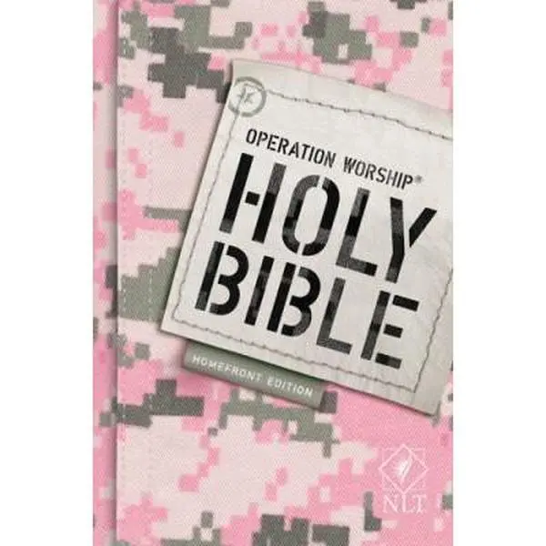 USED Book - Operation Worship Compact Bible NLT, Homefront edition by Tyndale Publishers (Paperback) - english