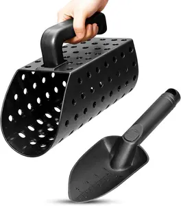 Sand Scoop for Detecting, Beach Sand Sifter Shovel Scoop Detector Accessories for The Beach and Shell Collecting
