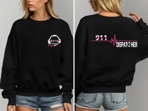 Custom Dispatcher Sweatshirt, 911 Dispatcher Shirt, Gift for Dispatcher