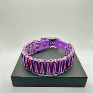 Biothane x Paracord Dog Collar
