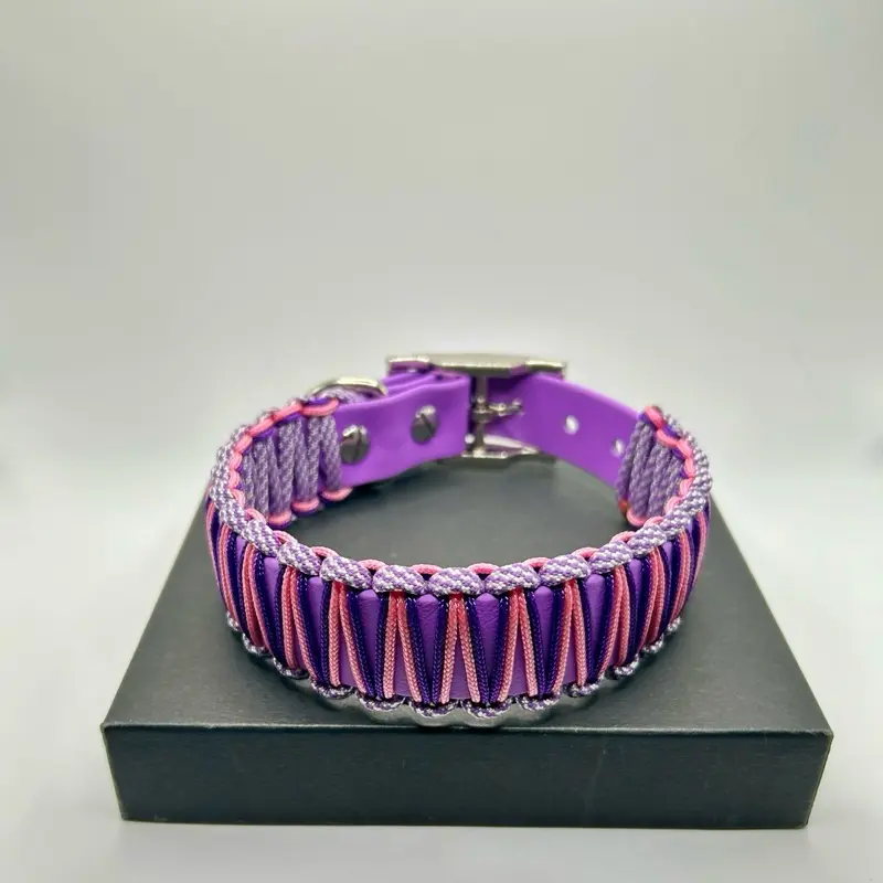 Biothane x Paracord Dog Collar