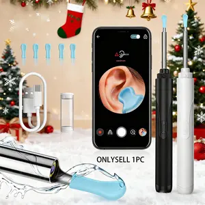 1pc Ear Wax Removal,Intelligent visual ear scoop, Ear Cleaner With Camera, Ear Cleaning Tool, For Pad And Android Phones