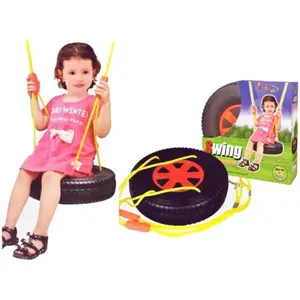 16 in Tire Swing Playset for Kids – Fun Outdoor Swing Toy for Backyard Play