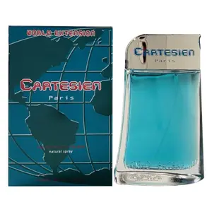 Viviane Vendelle World Extension Cartesian Men's Fragrant Eau de Toilette (EDT) Bottle, 3.3oz (3.3/3.4 fl oz), New Box Packaged Men's Fragrance, Fragrant Men's Fragrance