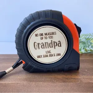 Personalized Dad Gifts, Custom Tape Measure, Handyman Gifts, Construction Gifts, Home Improvement Gifts, Tool Gifts For Grandpa, Gift For Husband