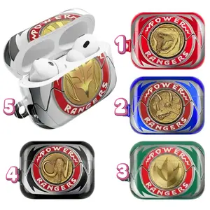 Power Rangers Mighty M0rphins Airpods Case, Trendy Power Ranger Airpods Case for Airpods Gen 1 2 3 4 & Pro 1, 2, 3