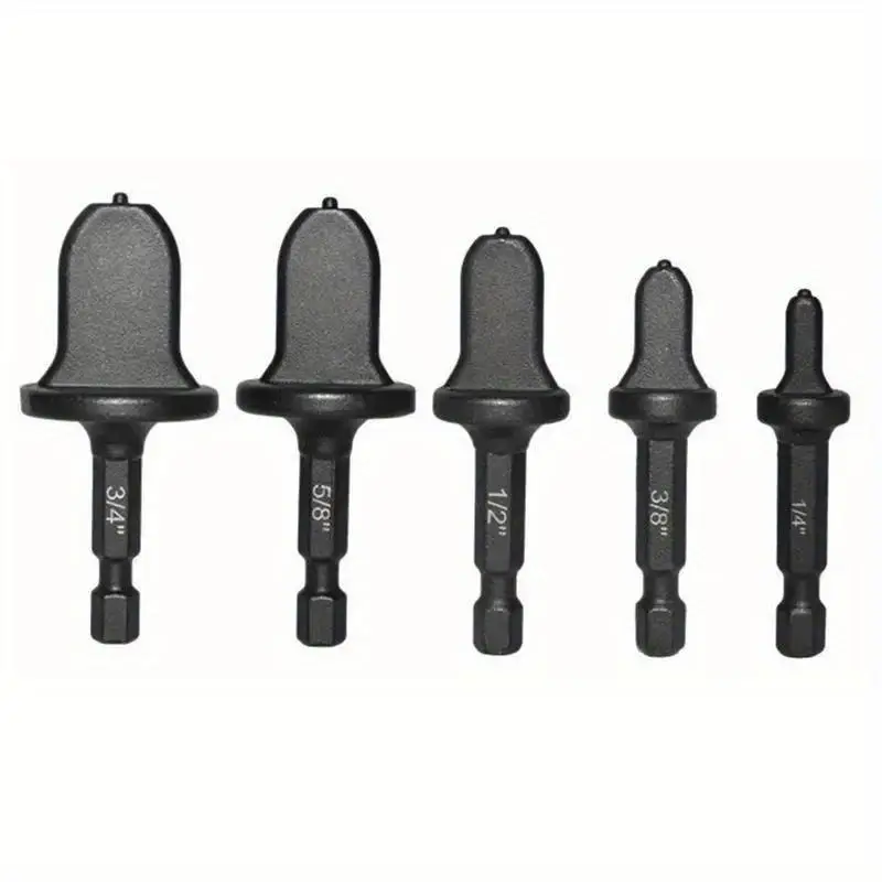 Tube Pipe Expander, Copper Hex Shank Imperial Pipe Expander, Tube Electric Drill Bit Flaring Tool