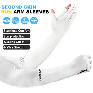 UV Protection Gloves Arm Sleeve, Elbow Sleeve, Compression Sleeve to Cover Full Arms For Women Men