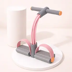 Multifunction Pedal Resistance Band, Elastic Pull Rope Fitness, Full-Body Workout at Home Gym, Exercise Sit-up, Yoga, Abdominal Training