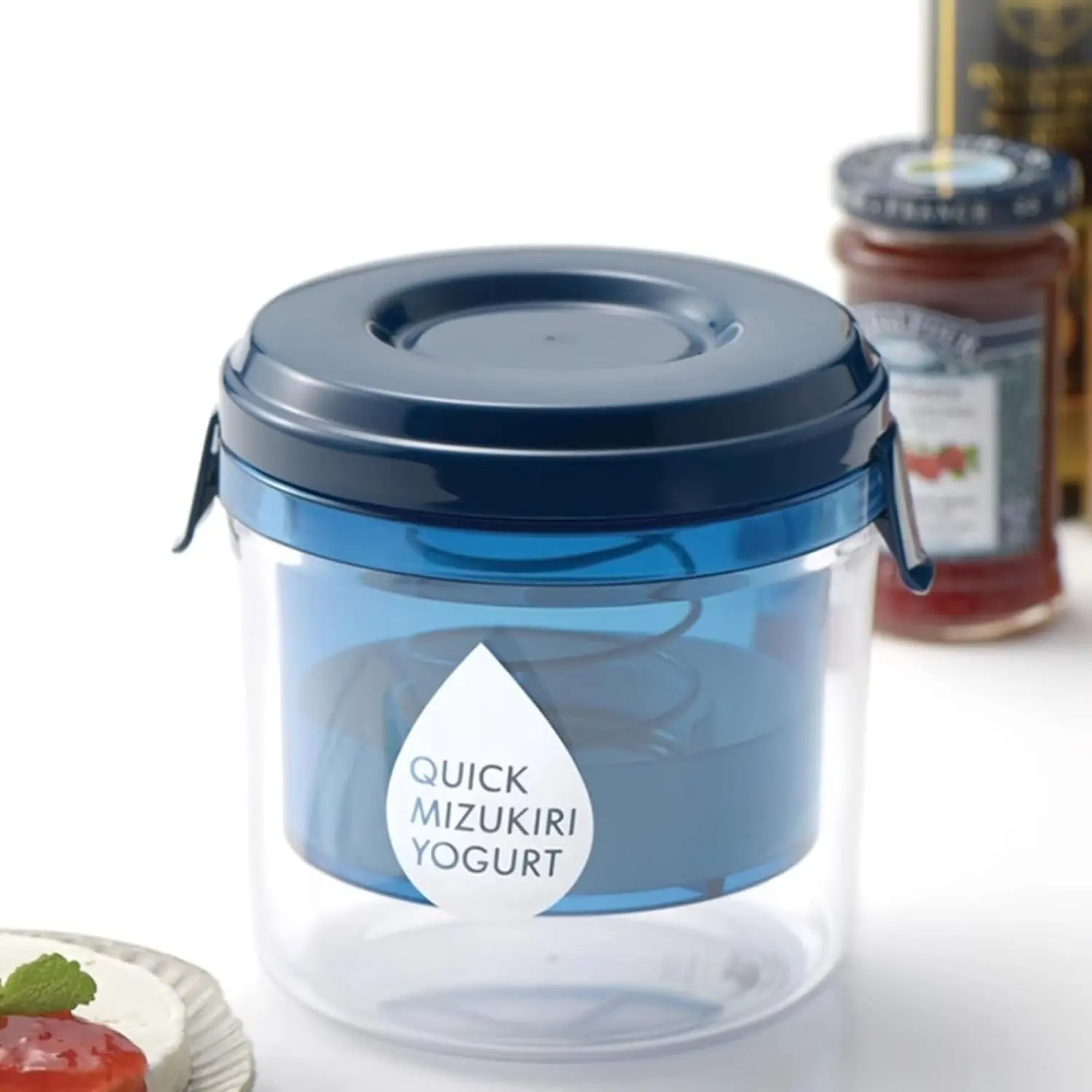 Dry Yogurt Maker Strainer Greek Yogurt Strainer with Ultra Fine Stainless Steel Filter Reusable Yogurt Filter for Homemade Greek Yogurt Concentrated Yogurt Making and Dry Yogurt Preparation