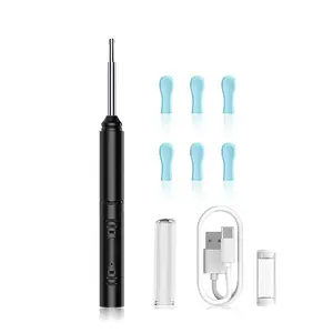 Ear Wax Removal Tool Camera,  Camera Otoscope with Light, Wireless Ear Camera for Smartphones, Ear Cleaner Kit, New
