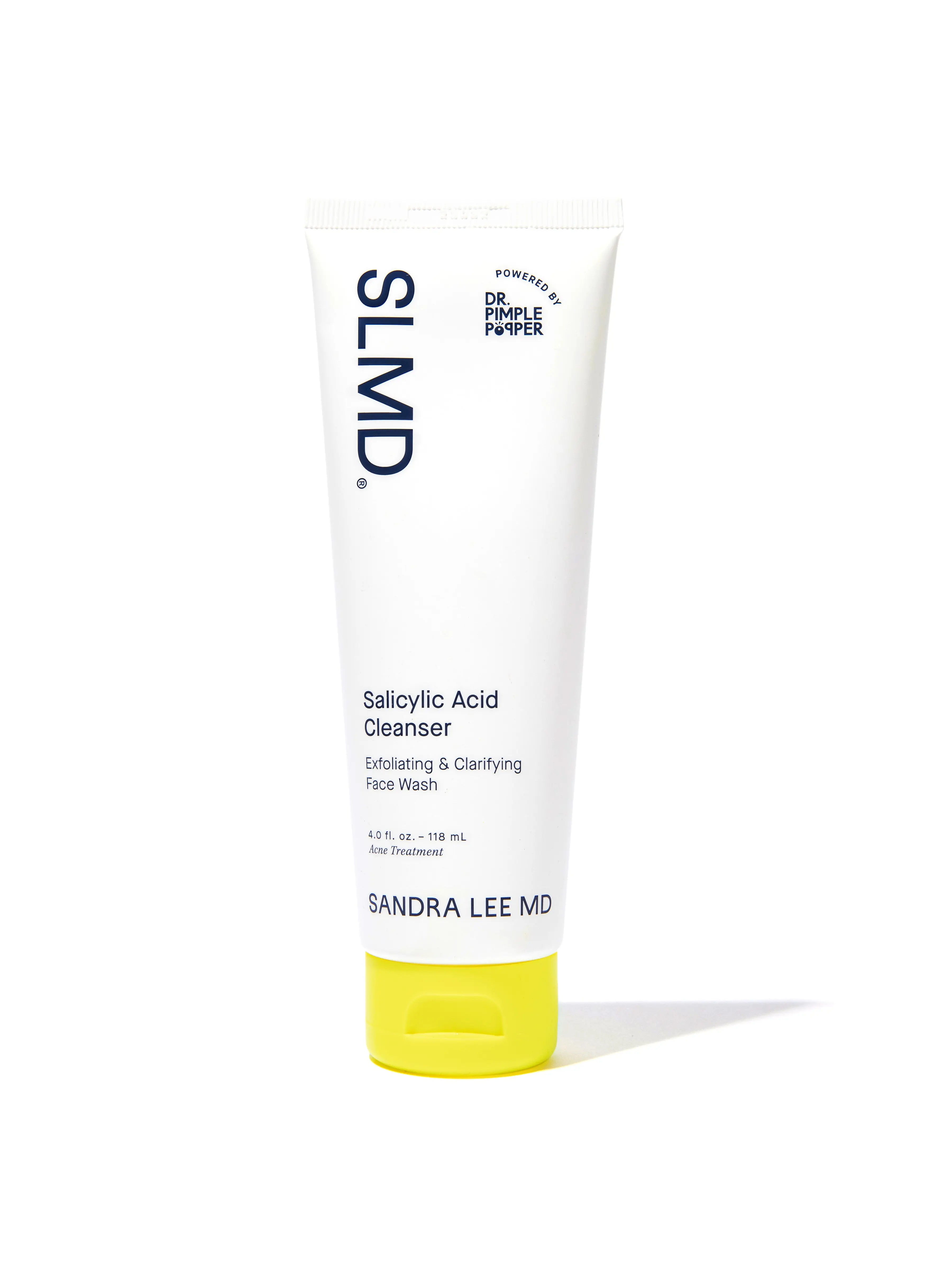 SLMD Salicylic Acid Cleanser - Exfoliates, Clears Pores, Treats and Prevents Active Acne - Created by Dr. Pimple Popper SLMD Salicylic Acid Cleanser - Exfoliates, Clears Pores, Treats and Prevents Active Acne - Created by Dr. Pimple Popper