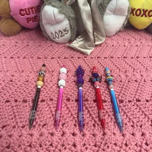 Beaded mechanical pencil