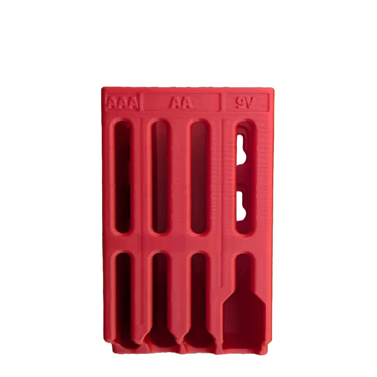 Battery Holder Chute Wall Mount for AA, AAA, 9V  Batteries