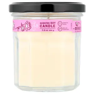 Mrs. Meyers Clean Day Scented Soy Candle, Peony, 7.2 oz (204 g)