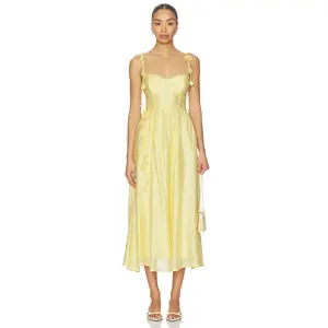 ASTR the Label Halcyon Dress in Yellow