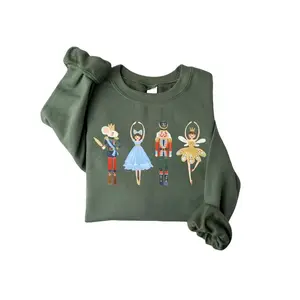 Nutcracker Sweatshirt, Christmas Sweatshirt, Sugar Plum Fairy Shirt, Christmas Sweater, Christmas Shirt, Xmas Shirt
