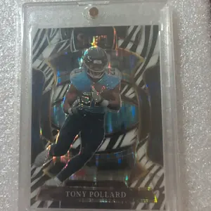 2025 Panini select Tony Pollard ZEBRA PRIZM SHOCK!!!