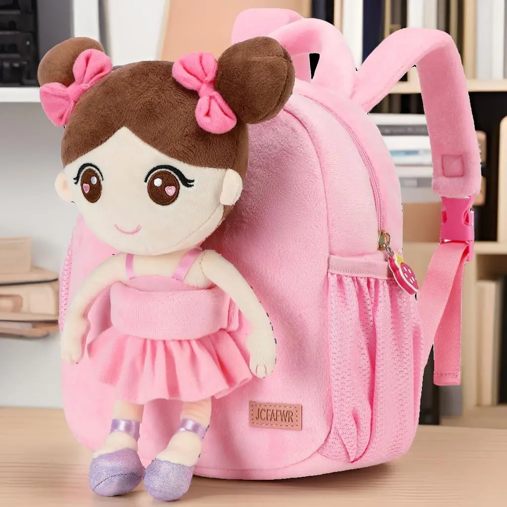 Kids' Fuzzy Plush Doll Backpack - Unisex Detachable 2-in-1 Soft Bag, Lightweight Cute Versatile School Backpack for 2-6 Year Old Children, Suitable for Kindergarten & Travel, Ideal Birthday/Christmas Gift - TikTok Shop Kids' Fuzzy Plush Doll Backpack - Unisex Detachable 2-in-1 Soft Bag, Lightweight Cute Versatile School Backpack for 2-6 Year Old Children, Suitable for Kindergarten & Travel, Ideal Birthday/Christmas Gift - TikTok Shop