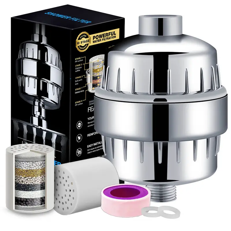 Filter Shower 10-15 Layers Shower Shower Water Purifier Show Shower Filter