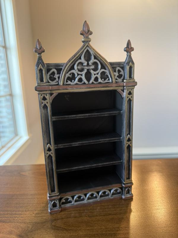 Gothic Look Display Shelf