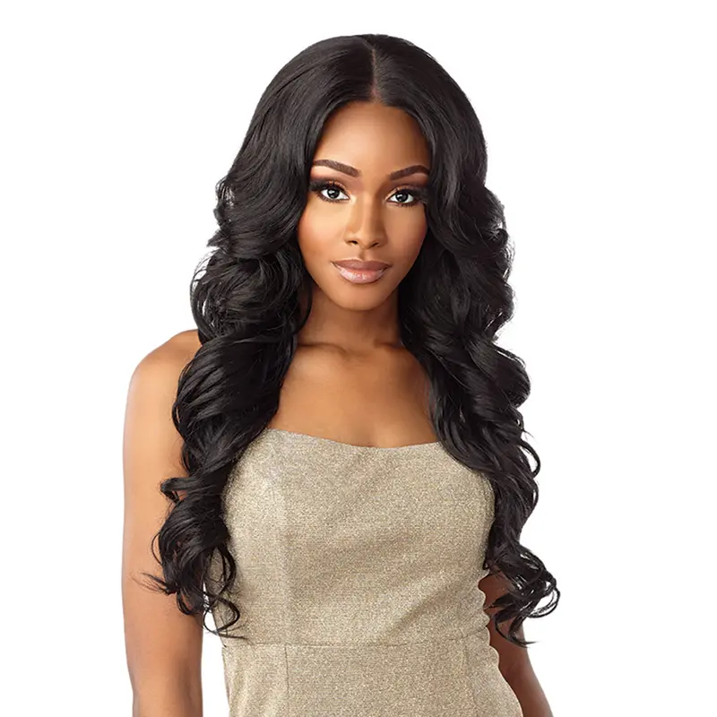 Sensationnel HD Lace Front Synthetic Wig - Butta Lace Unit, 20in Length, Hd Lacefrontal Wigs, Premium Synthetic Wigs