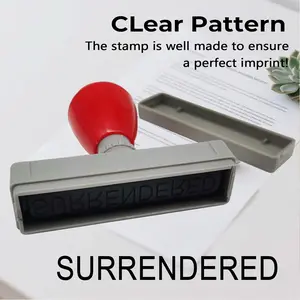 Return Stamp Self-Printed Stamp Essential for Network Distributor Program, Must-Have for Dealership Participation