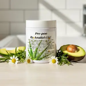 Analia's LLC Pre-poo with Natural Ingredients for Deep Hydration & Hair Strengthening Ideal for Repairing Damage & Stimulating Growth