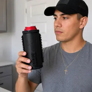 Tactical Dual Can Holder with Quick Reload Design