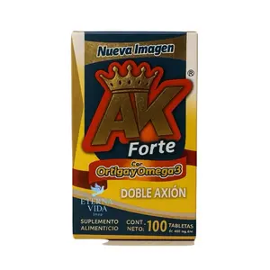 Atri King Antioxidant AK Forte with Ortigay Omega3 Doble Axion 100 Tablets Supplement