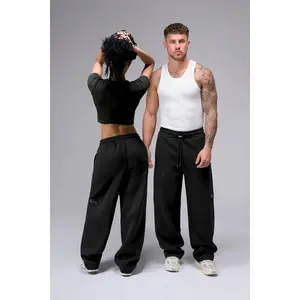Scuba Tech Wide Leg Sweatpants