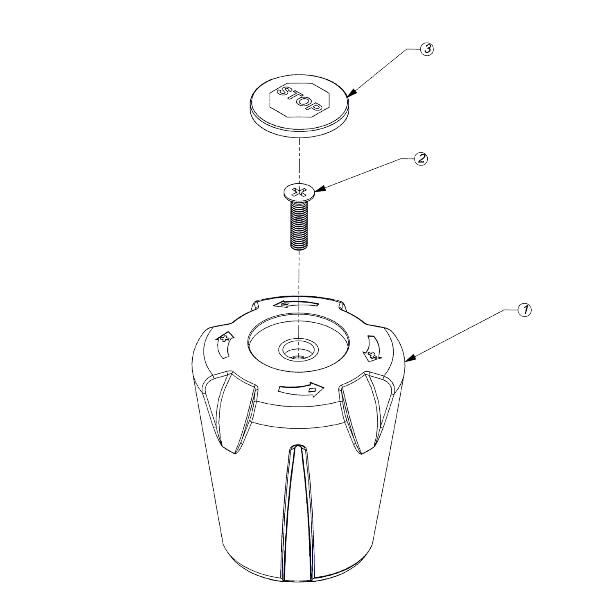 Stages Resistance Knob (000-4239) – SC1, SC2 & SC3