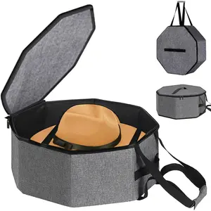 Hat Storage Box,Hat Boxes for Women Storage,Cowboy Hats Holder for Travel,Wide Brims Hat Carrier Case,Stuffed Animal Toy Organizer,Hat Box Closet Organizers and Storage,Hat Boxes for Men