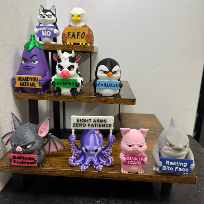 Animals with Attitude- sassy signs to go with it