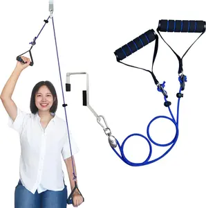 Shoulder Pulley for Physical Therapy, Pulleys for Shoulder Rehab Over Door, Shoulder Pulley Over The Door Physical Therapy,