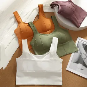 Women's Yoga Bottom Bra with Exercise Chest Wrap