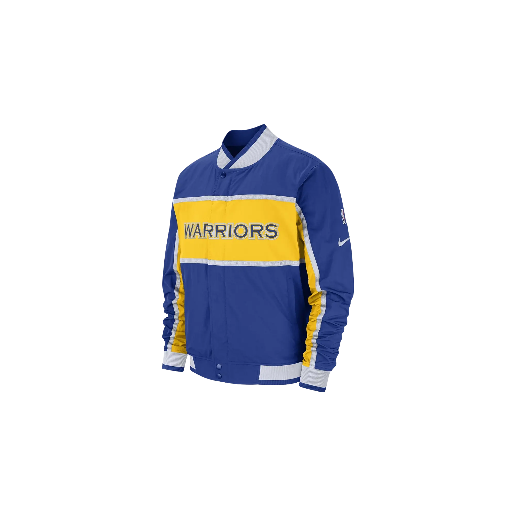 NBA Golden State Warriors Courtside Icon Jacket "Rush Blue" AJ9151 495