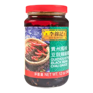 Lee Kum Kee Guizhou Style Fermented Chili Bean Sauce, 340g - Authentic Hong Kong Flavor, Spicy & Savory Umami Condiment for Stir-fry, Noodles, Dips